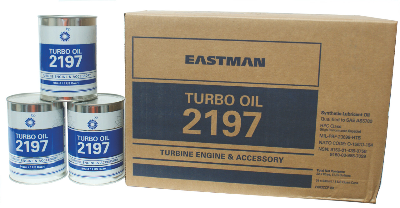 Eastman 2197 Turbo Oil, MIL-PRF-23699-HTS - BAC