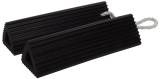 WHEEL CHOCKS, TRONAIR 99-9015-6000 BLACK 18 IN