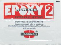 Hardman Epoxy Packet, Red Non-Sag 04008