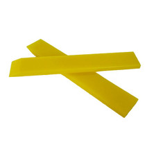 Yellow Acrylic Aircraft Sealant Scraper, 1" x 6"