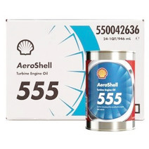 Aeroshell 555 turbine oil quart case