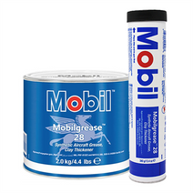 Mobil 28 Aviation Grease, 4.4 lb can and 10 oz cartridge