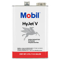 HyJet V aircraft hydraulic fluid gallon can