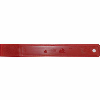 RED PLASTIC SEALANT SCRAPER 12-EX 3/4"