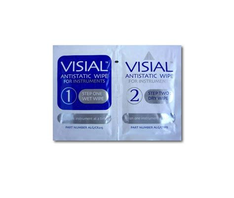 ALGLAS VISIAL WET/DRY ANTI-STATIC INSTRUMENT WIPE