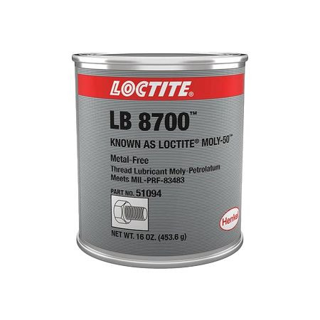MOLY-50, LOCTITE LB 8700 THREAD LUBRICANT 16 OZ CAN