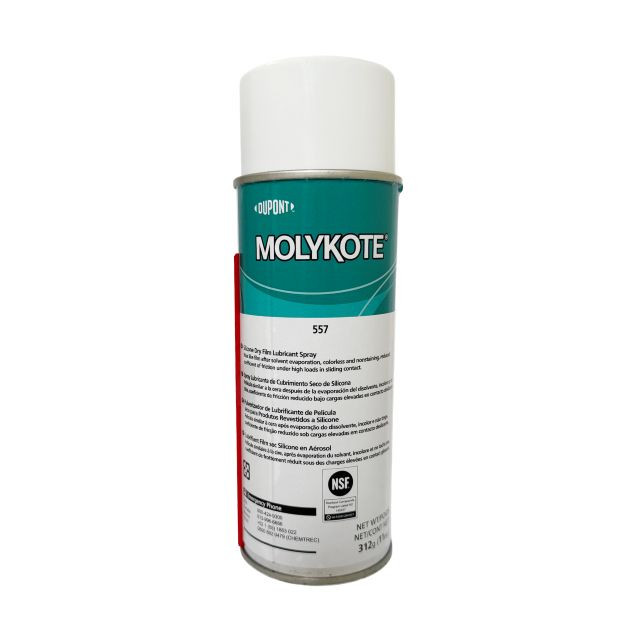 Molykote 557 lubricating aerosol can