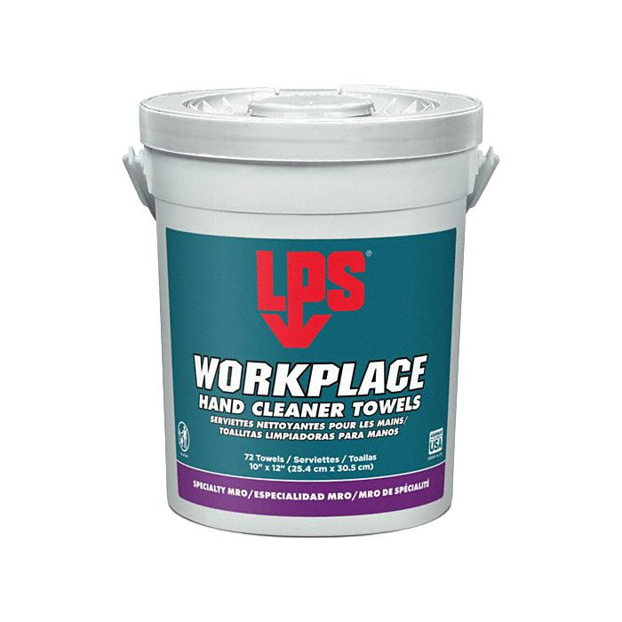 LPS 09200 Disposable Workplace Hand Cleaner Towels bucket