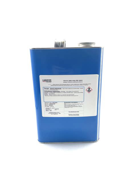 ROYCO 308 OIL GL, MIL-PRF-32033