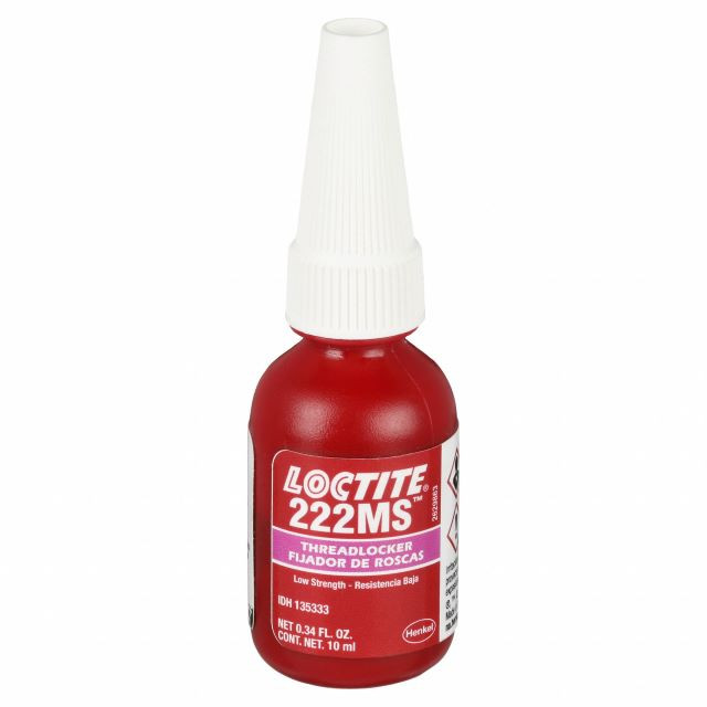 Loctite Purple Threadlocker 222MS 10ml bottle