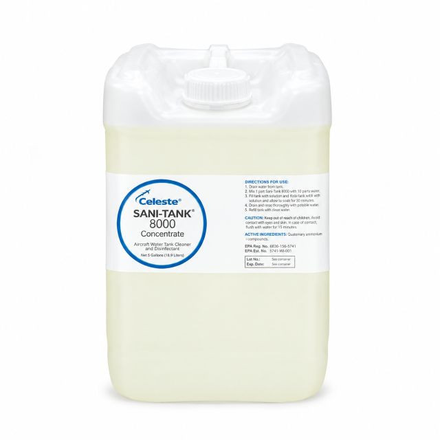 CELESTE SP8000 Sani-Tank Concentrate 5 gallon pail