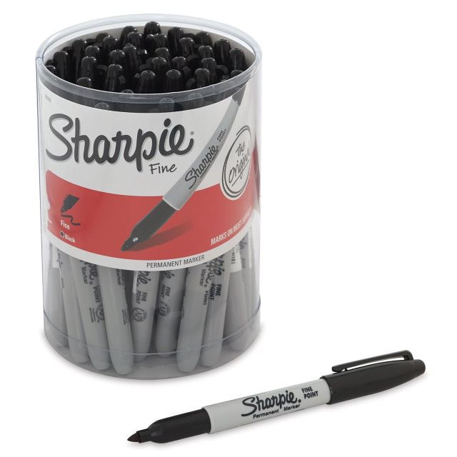 Sharpie Fine Point Markers, Black