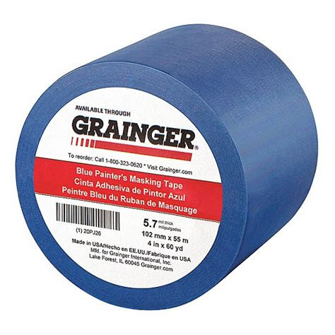 4 inch roll of blue painters tape