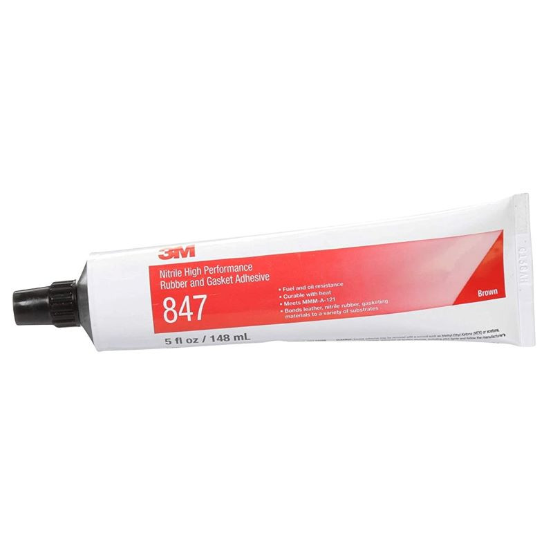 3M 847 Rubber and Gasket Adhesive, 5 oz tube