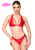 F392 Troublemaker Bralette Red