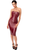 F396 Dark Romance Corset Midi Dress