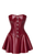 F397 Dark Romance Corset Mini Dress