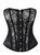 F406 One More Kiss  Lace & Powerwetlook Corset