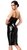 F408 Do Not Disturb Lace-Up Midi Dress