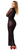 F410 Do Not Disturb Lace-Up Maxi Dress
