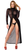F410 Do Not Disturb Lace-Up Maxi Dress