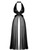 F412 Do not Disturb Crossover Halter Maxi Dress