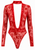 F416 Lovebite Plunging V Bodysuit