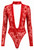 F416 Lovebite Plunging V Bodysuit