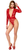 F416 Lovebite Plunging V Bodysuit