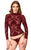 F425 Masquerade Long-Sleeve Top