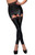 F156 Powerwetlook garter belt with elastic tape