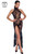 F239 Long tulle dress