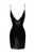 F252 Mini Powerwetlook dress with lace-up back