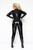 F265 PVC long overall with 3 way zipper on the front