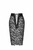 F302 Ambivalence lace up midi skirt