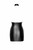 F311 Eros mini halter dress of flocked mesh and wetlook