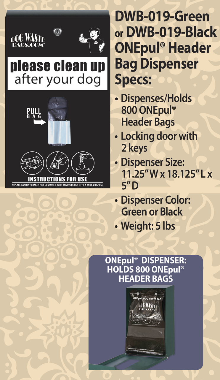 one pull dog waste bags
