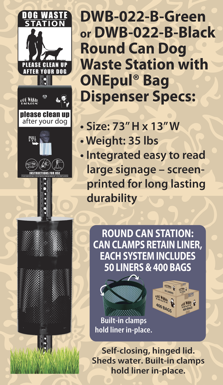 one pull dog waste bags