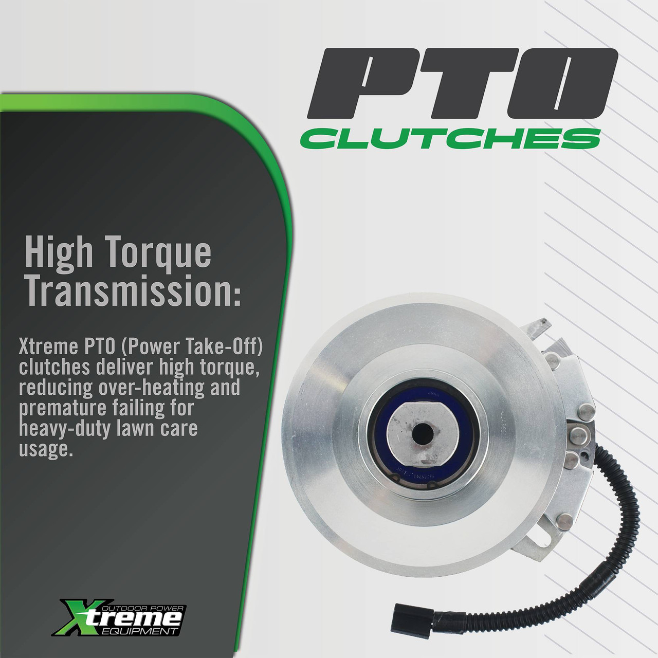 PTO Clutch For Warner 5219-24 Lawn Mower – Fits 105804, 12035, 105854, And More