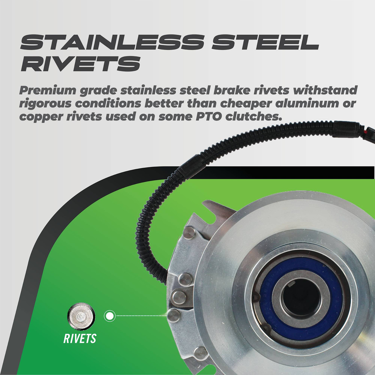PTO Clutch For Hustler Super Mini Z 601311 - NEW Heavy Duty FatBoy