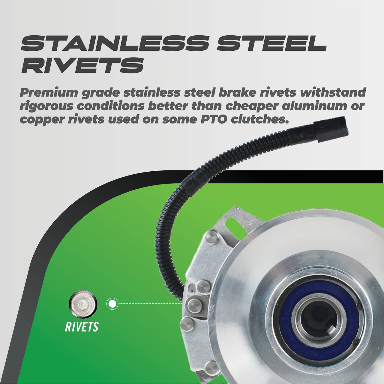 PTO Clutch For Encore World Lawn Z34 Model 34K15Z & Z34 Model 34K35OZ