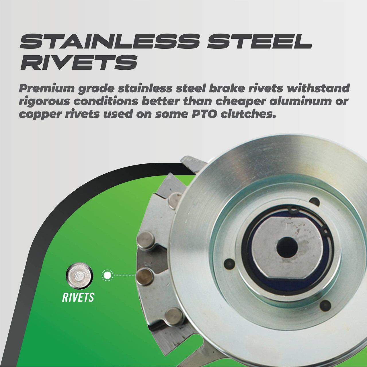 PTO Clutch For Hustler Raptor, Raptor Limited, Raptor EX Lawn Mowers; X0931A