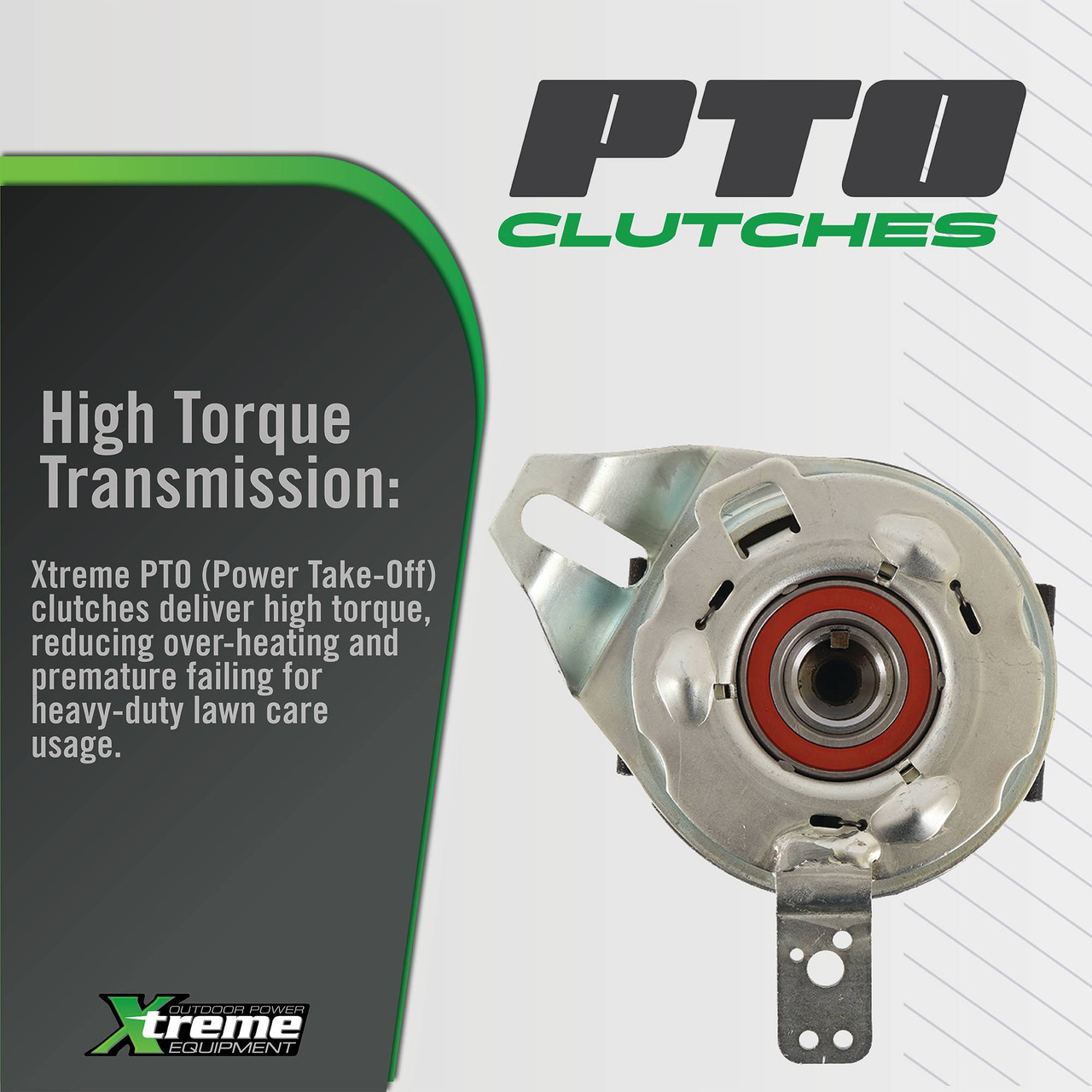 PTO Clutch for Stens 255-365X, Replaces Warner 5915-12 CCW