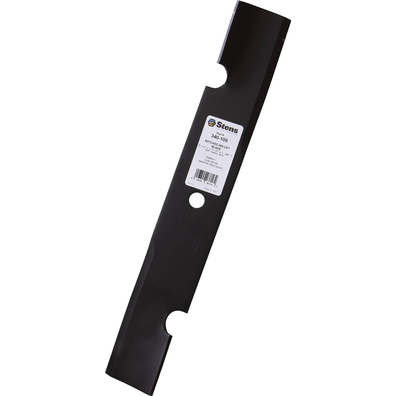 Notched Air-Lift Blade For Scag 481710, 340-109, 481710, 48184