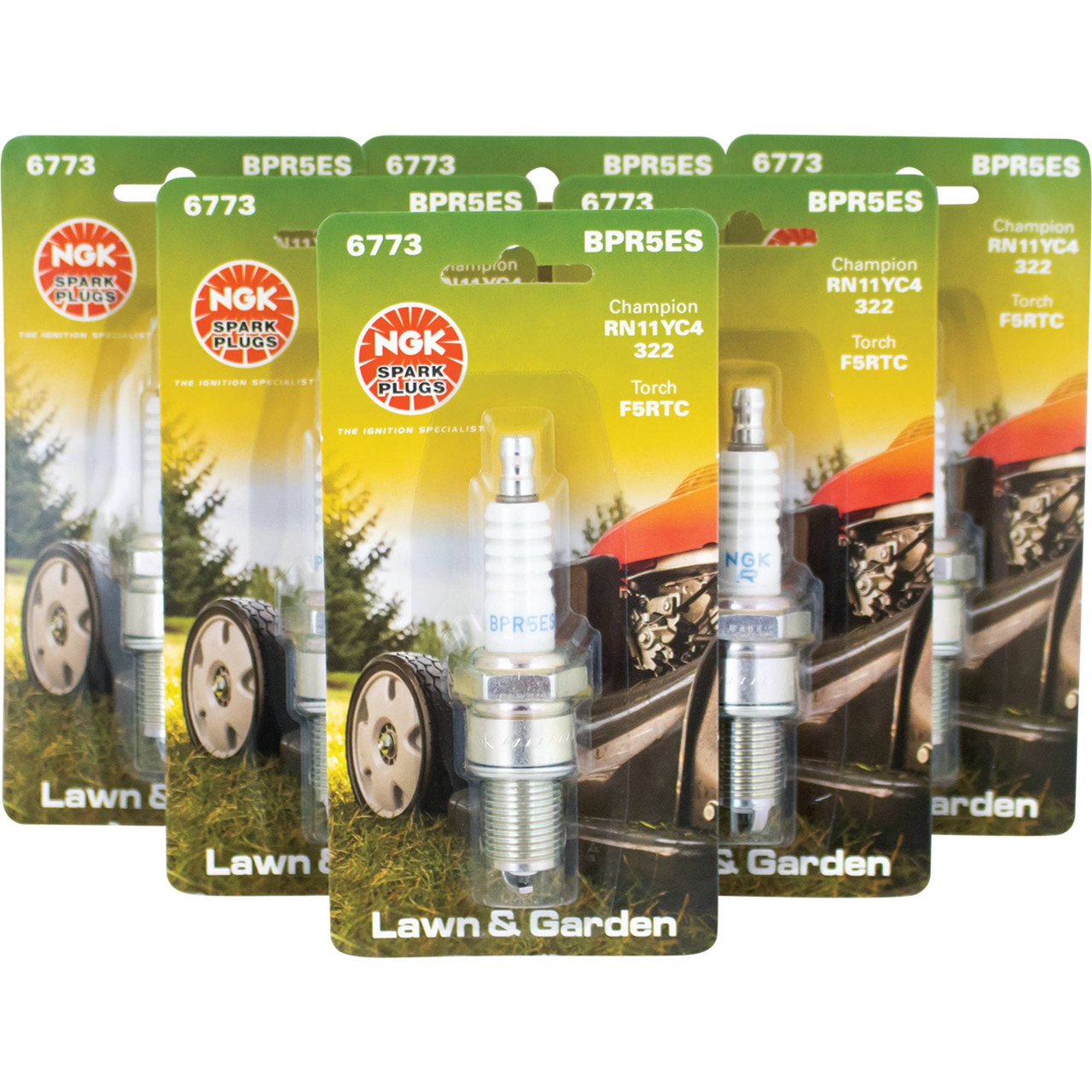 Carded Spark Plug For Honda 7634, 98079-55145, NGK 6773, 7634