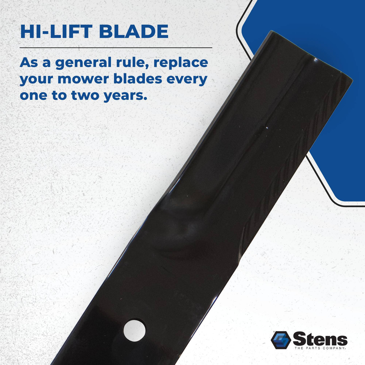 sts様  11350 Stens Hi-Lift Blade 345-115 for Woods 1001513 - Xtreme Outdoor