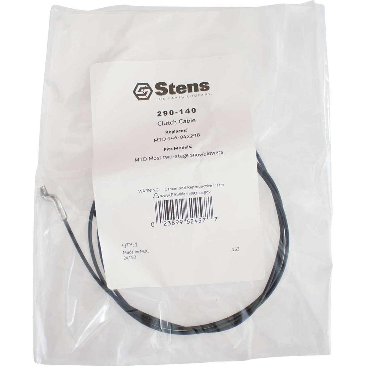 Clutch Cable For MTD Most two-stage snowblowers 746-04229, 746