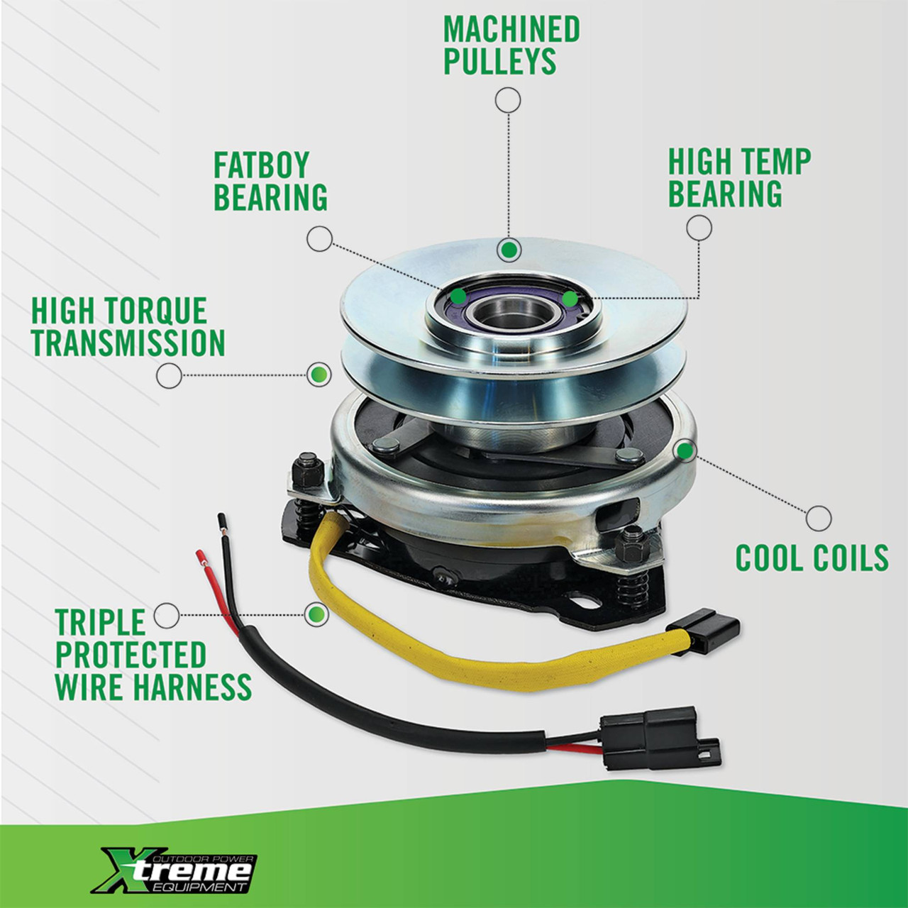 PTO Clutch For John Deere Sabre Garden Tractors