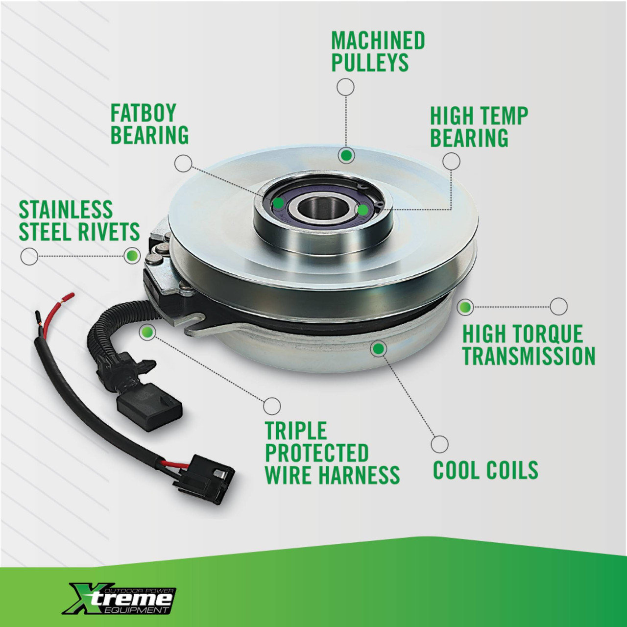 PTO Clutch For Exmark Lazer Z E-Series sn 312,000 and up