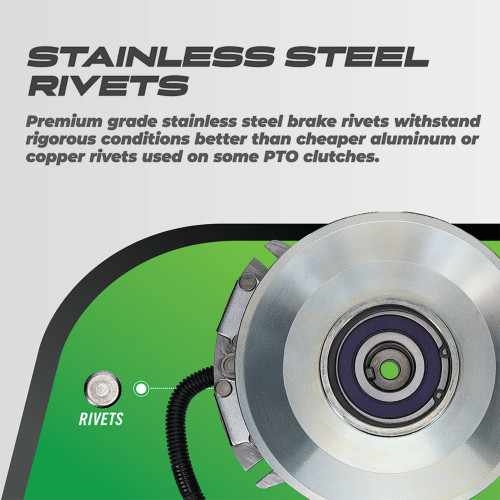 X0461 PTO Clutch For Toro Z Master Z557 sn 240000001 to 260999999